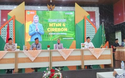 MTs Negeri 4 Cirebon Lakukan Studi Tiru ke MTs Negeri 1 Kota Malang