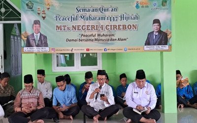 MTsN 4 Cirebon Gelorakan Semangat Tahun Baru Islam 1447 H Lewat “Peaceful Muharram”