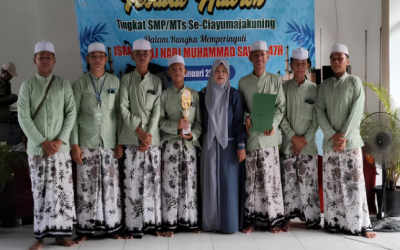 MTsN 4 Cirebon Raih Juara 1 Festival Hadroh: Jadi Motivasi Cintai Seni Islami